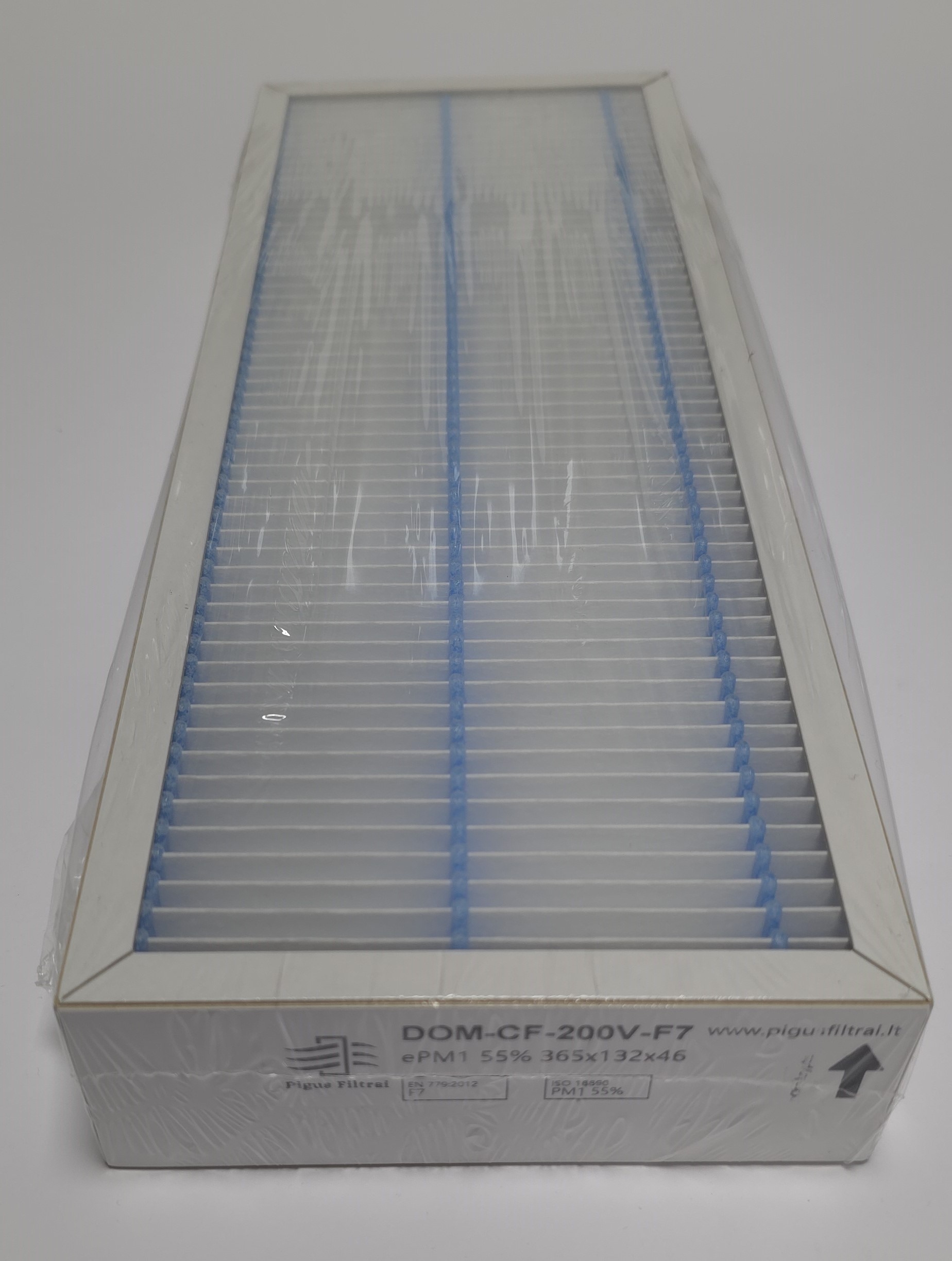 Filtrų komplektas Komfovent Domekt CF 200 V (260×232×46 mm)