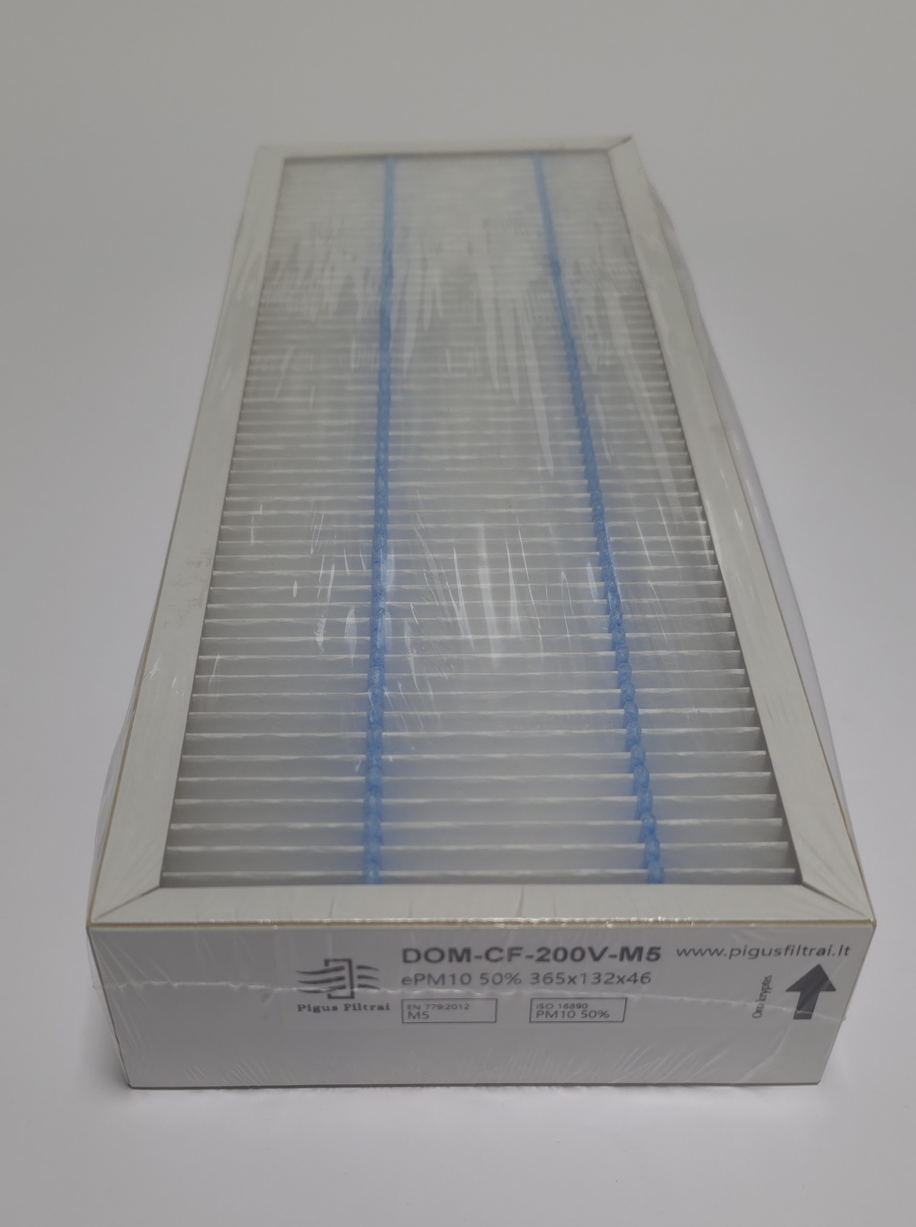 Filtrų komplektas Komfovent Domekt CF 200 V (260×232×46 mm)