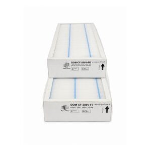 Filtrų komplektas M5+M5 arba F7+M5 rekuperatoriui Komfovent Domekt CF 200 V CF 300 V