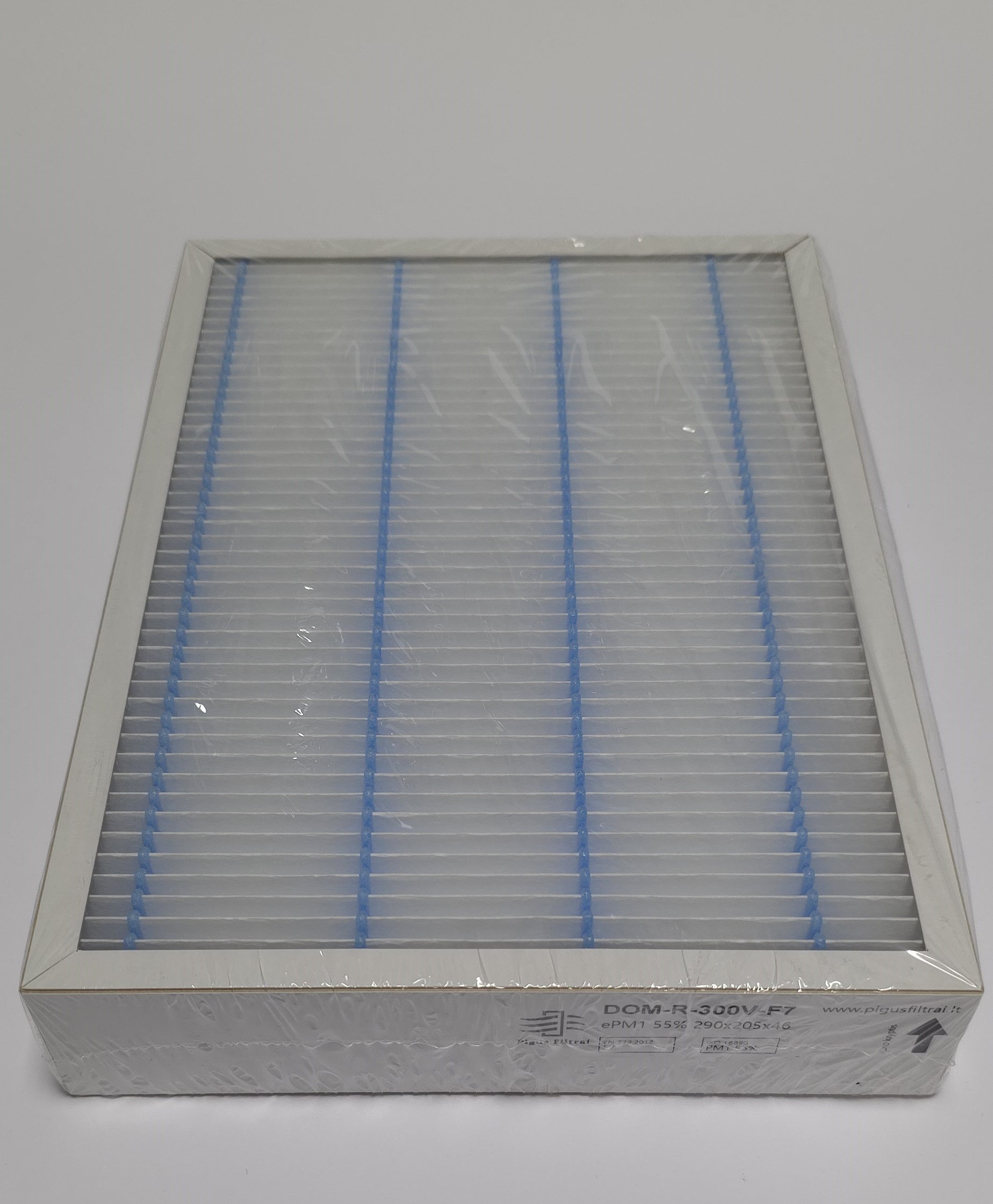 Filtras Komfovent Domekt R 300 V F7 (290×205×46 mm)