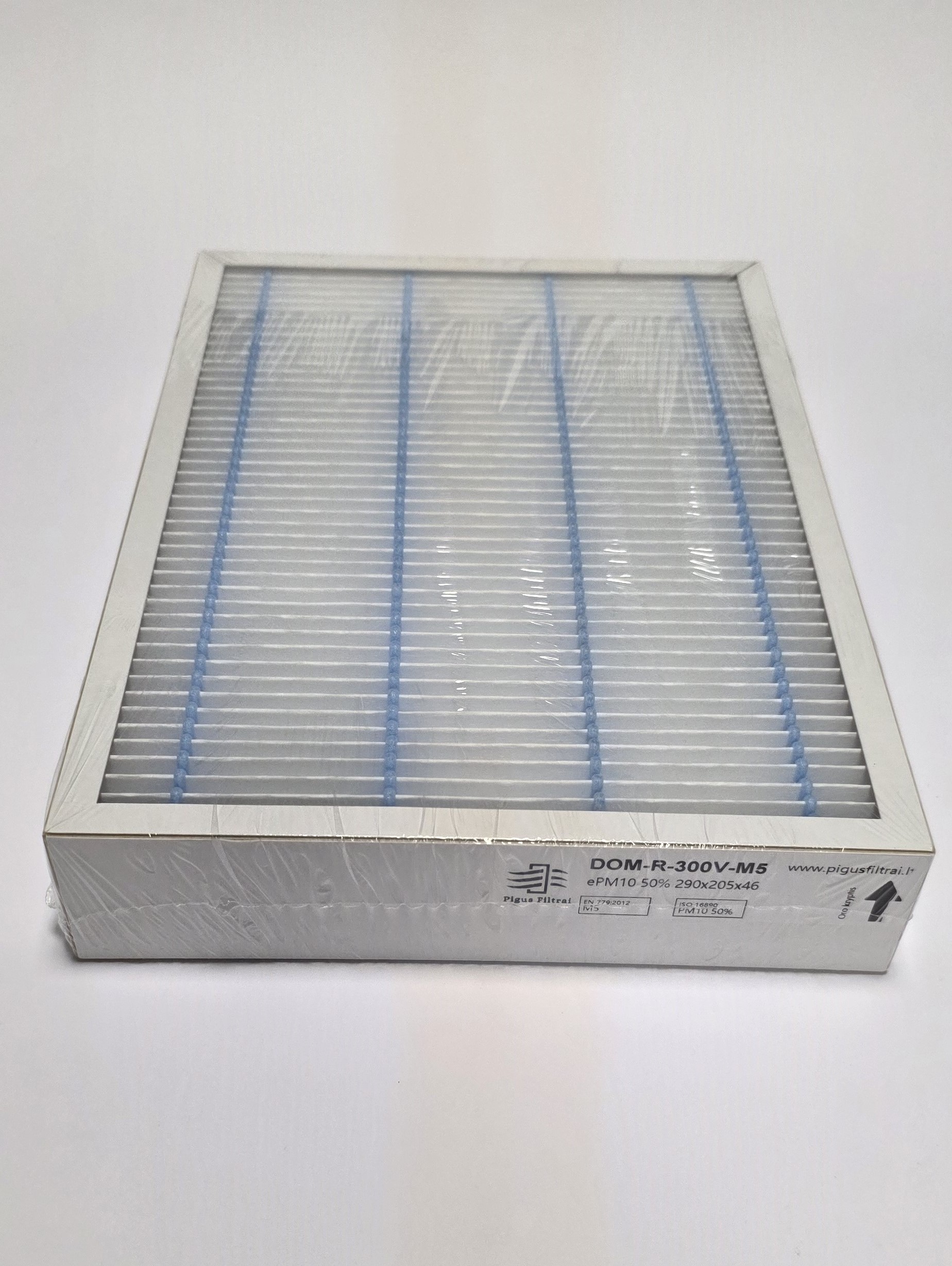 Filtras Komfovent Domekt R 300 V M5 (290×205×46 mm)