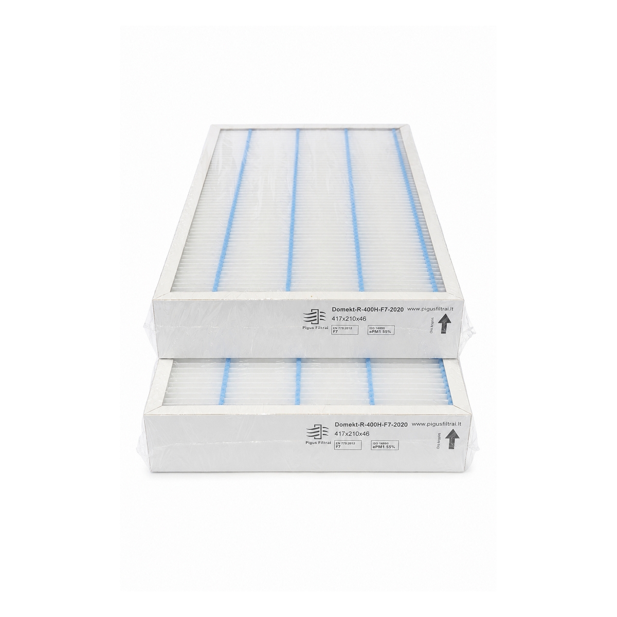 Filtrų komplektas M5+M5 arba F7+M5 rekuperatoriui Komfovent Domekt R 400 H