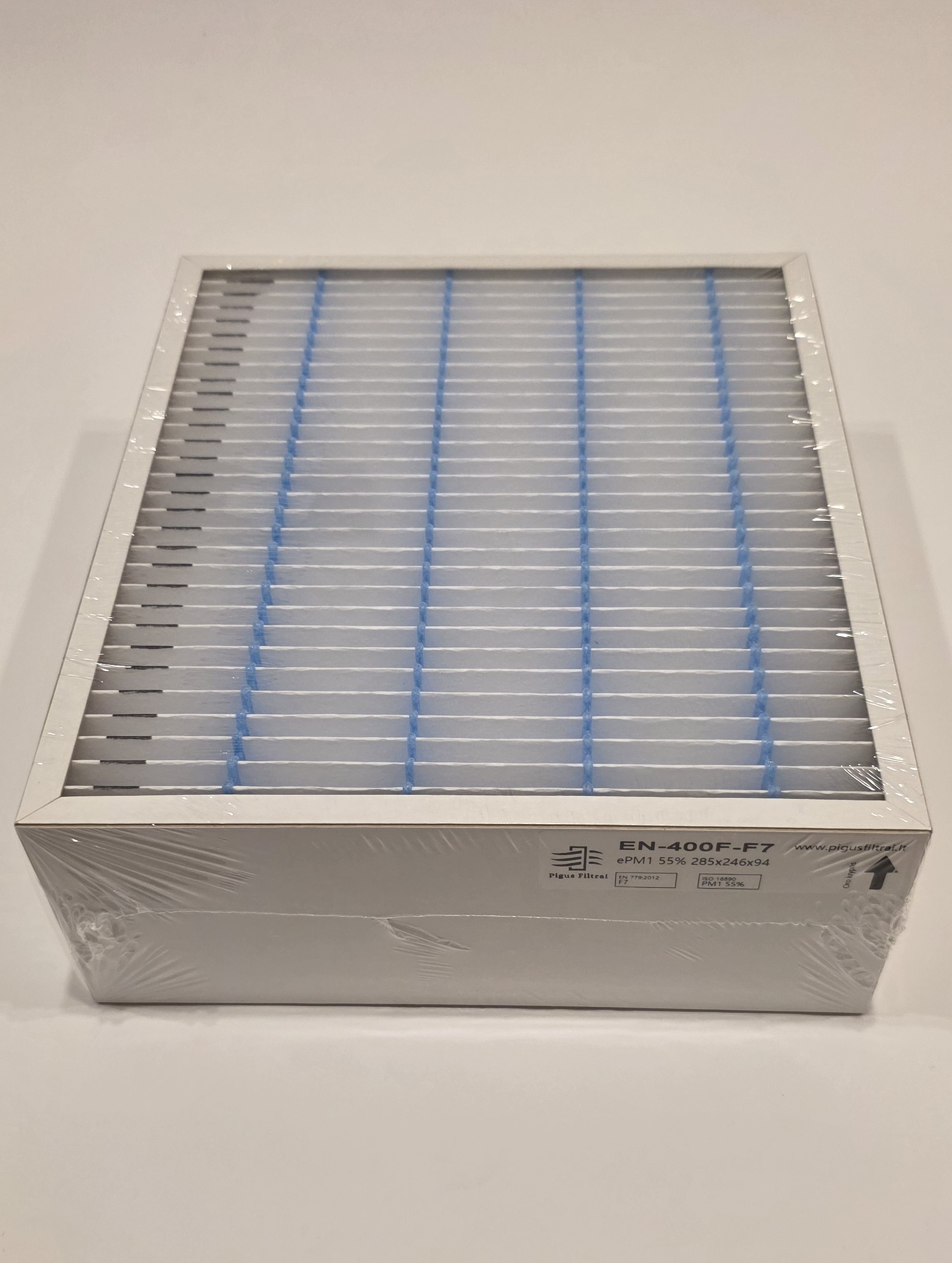 Filtrų komplektas F7 +F7 Ensy AHU-400HH/1 / AHU-400HV/1 (280×120×94 mm)