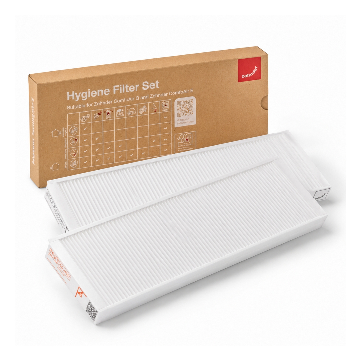 Originalus F7+G4 filtrų komplektas rekuperatoriui ComfoAir Q350 Q450 Q600