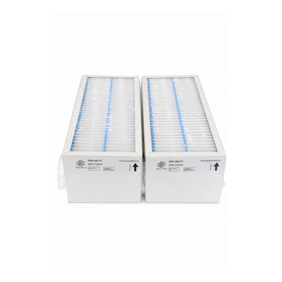 F7 filtrų komplektas rekuperatoriui Ensy AHU-200H V AHU-300BH BV