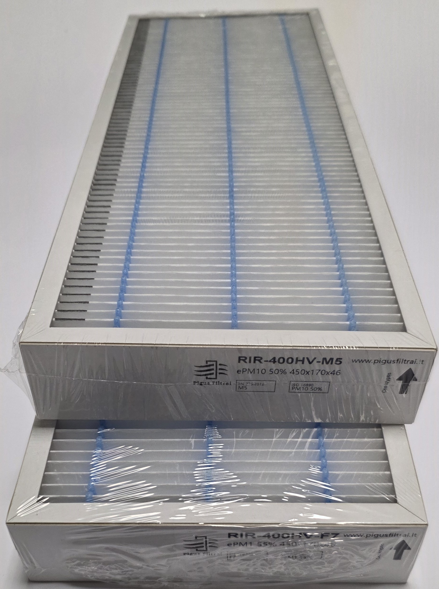 Filtrų komplektas Salda 400 V/H EKO (450×170×46 mm)