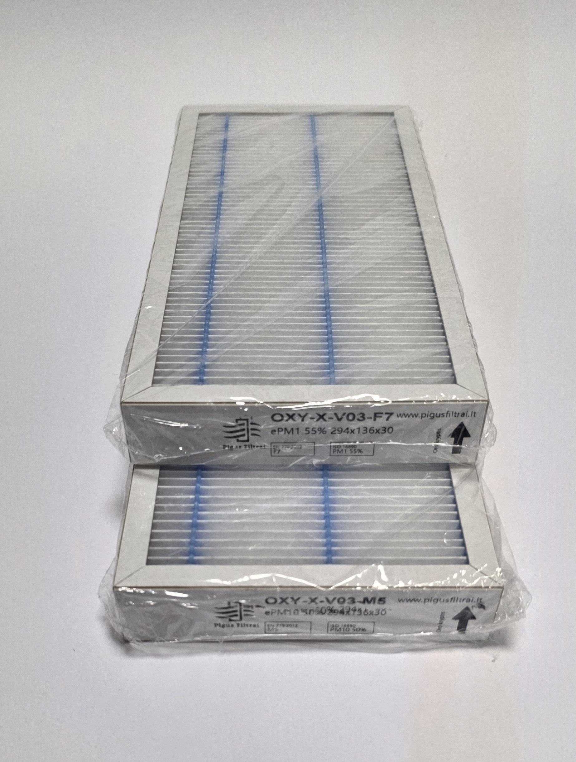 Filtrų komplektas F7+M5 Oxygen X-Air V200 / Easy V200 (O3)