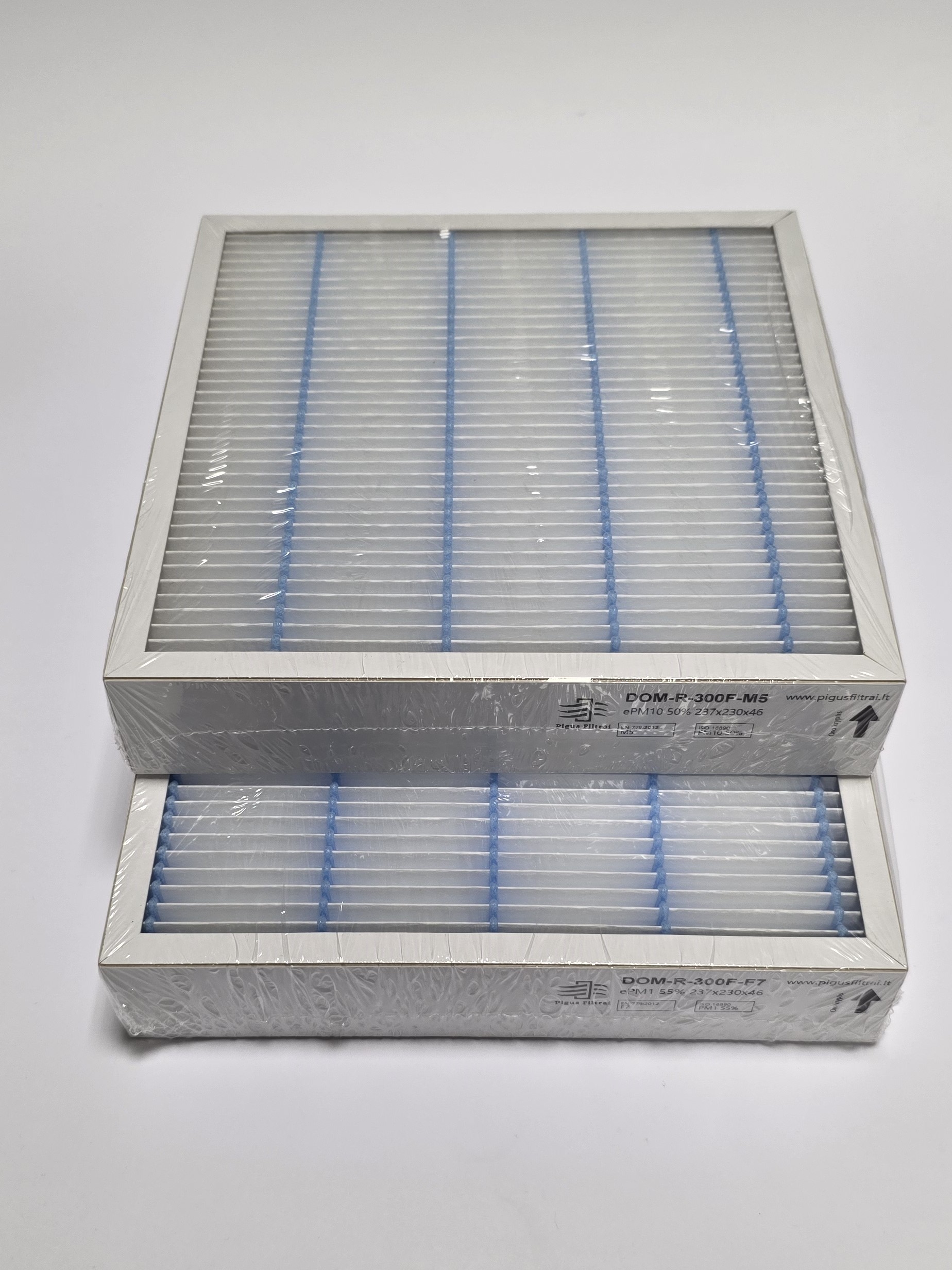 Filtrų komplektas Komfovent Domekt R 300 F (237×230×46 mm)