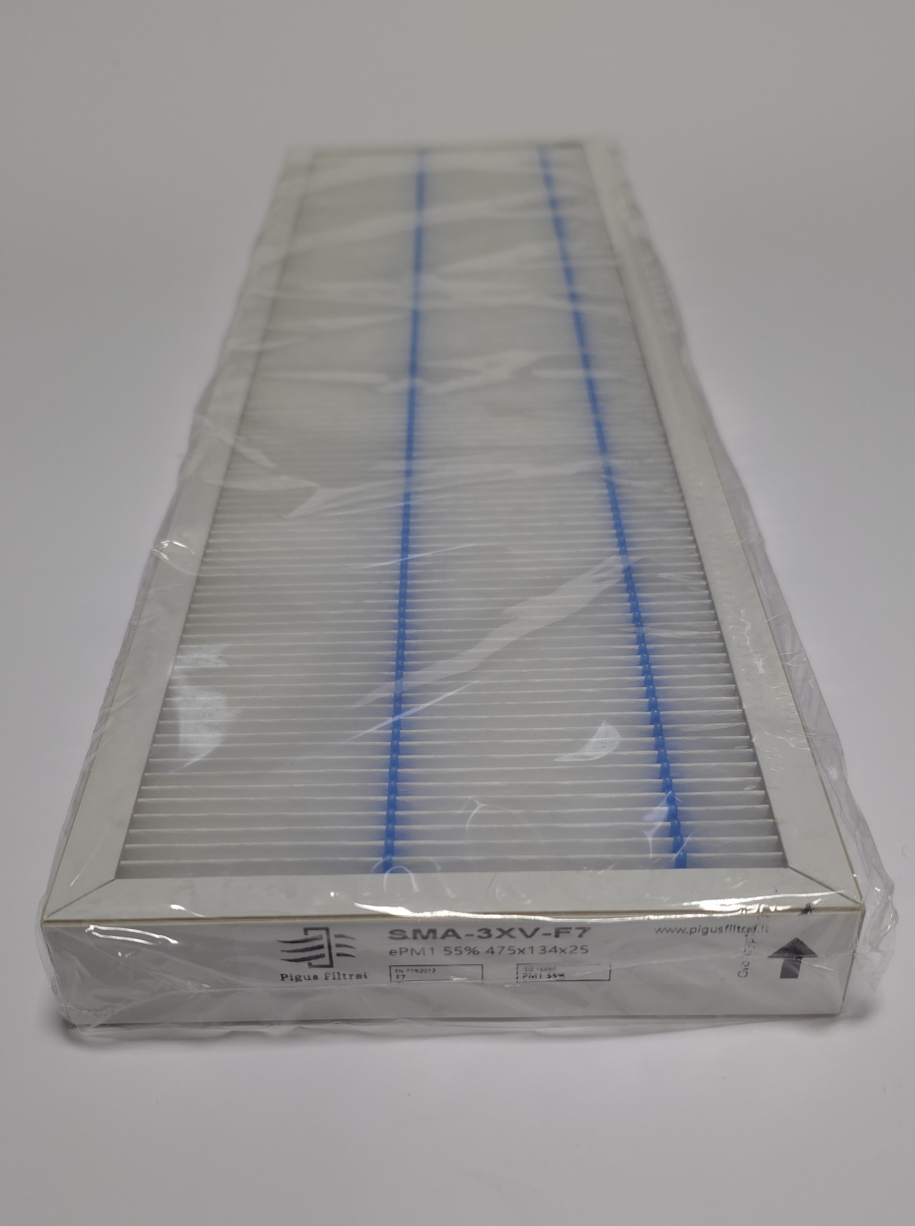 Filtras Smarty 3XV / 4XV (F7 475×134×25 mm)