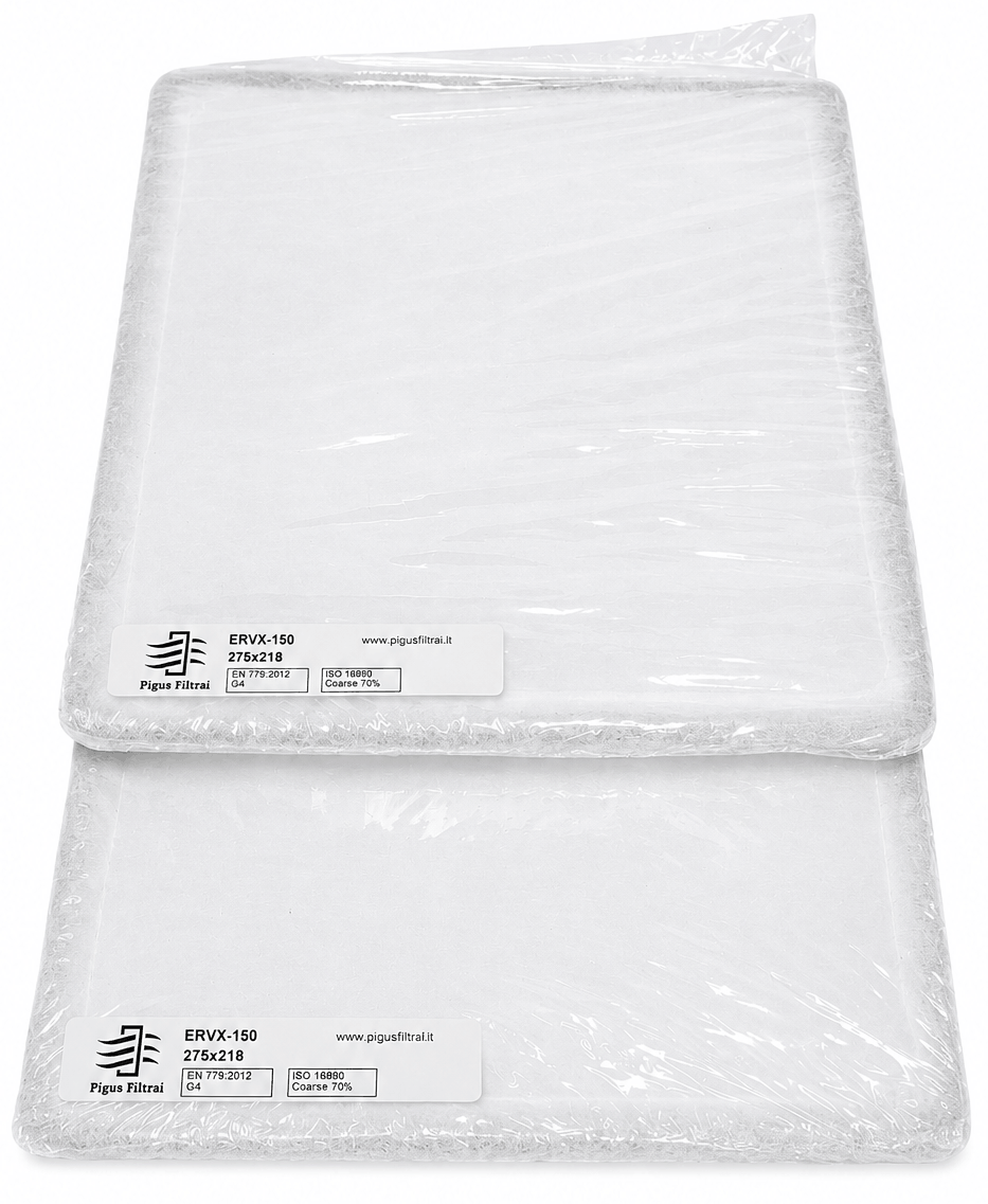 G4+G4 filtrų komplektas rekuperatoriui Electrolux ERVX-150 ERVX-250