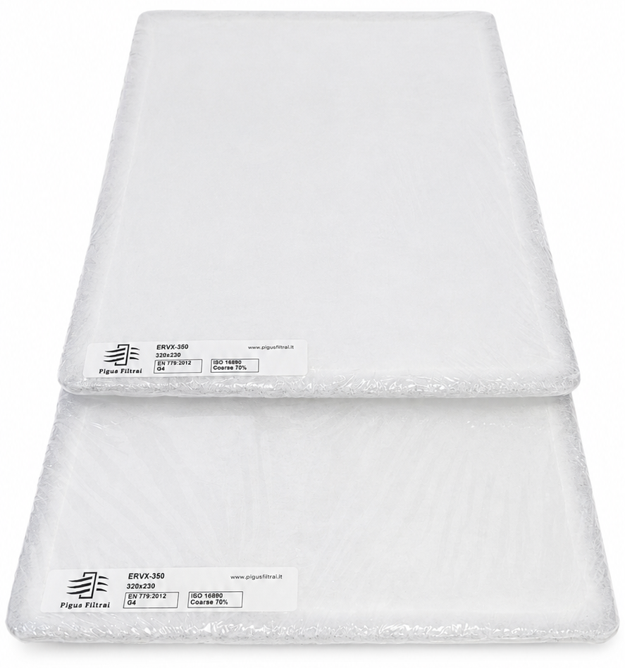 G4+G4 filtrų komplektas rekuperatoriui Electrolux ERVX-350